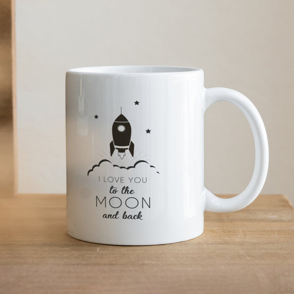Mug Objets Blanc To the Moon II photo