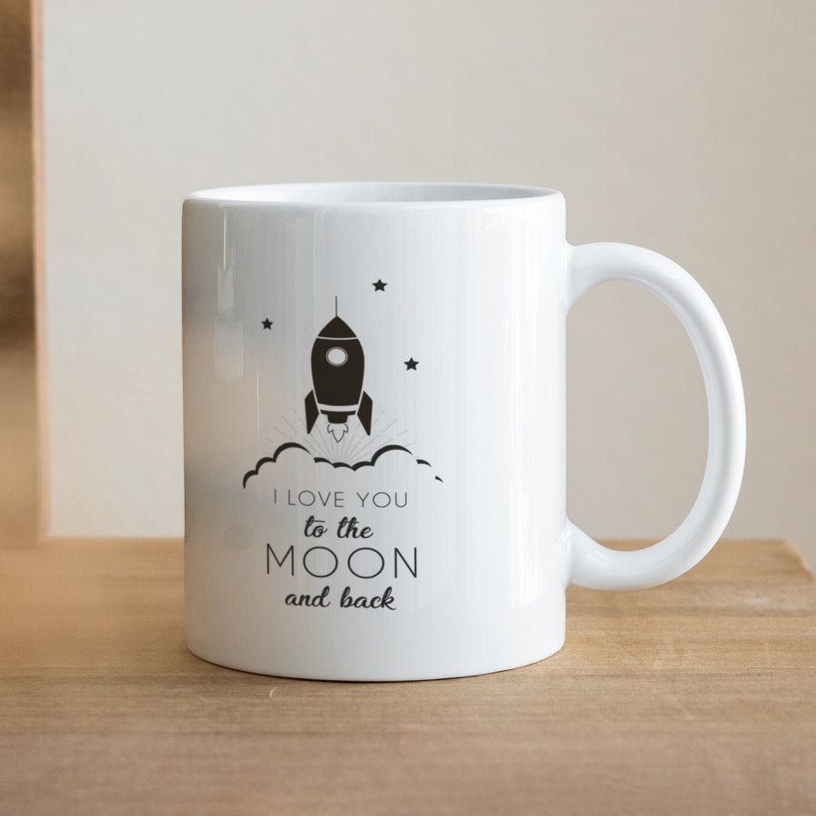 Mug Objets Blanc To the Moon II photo