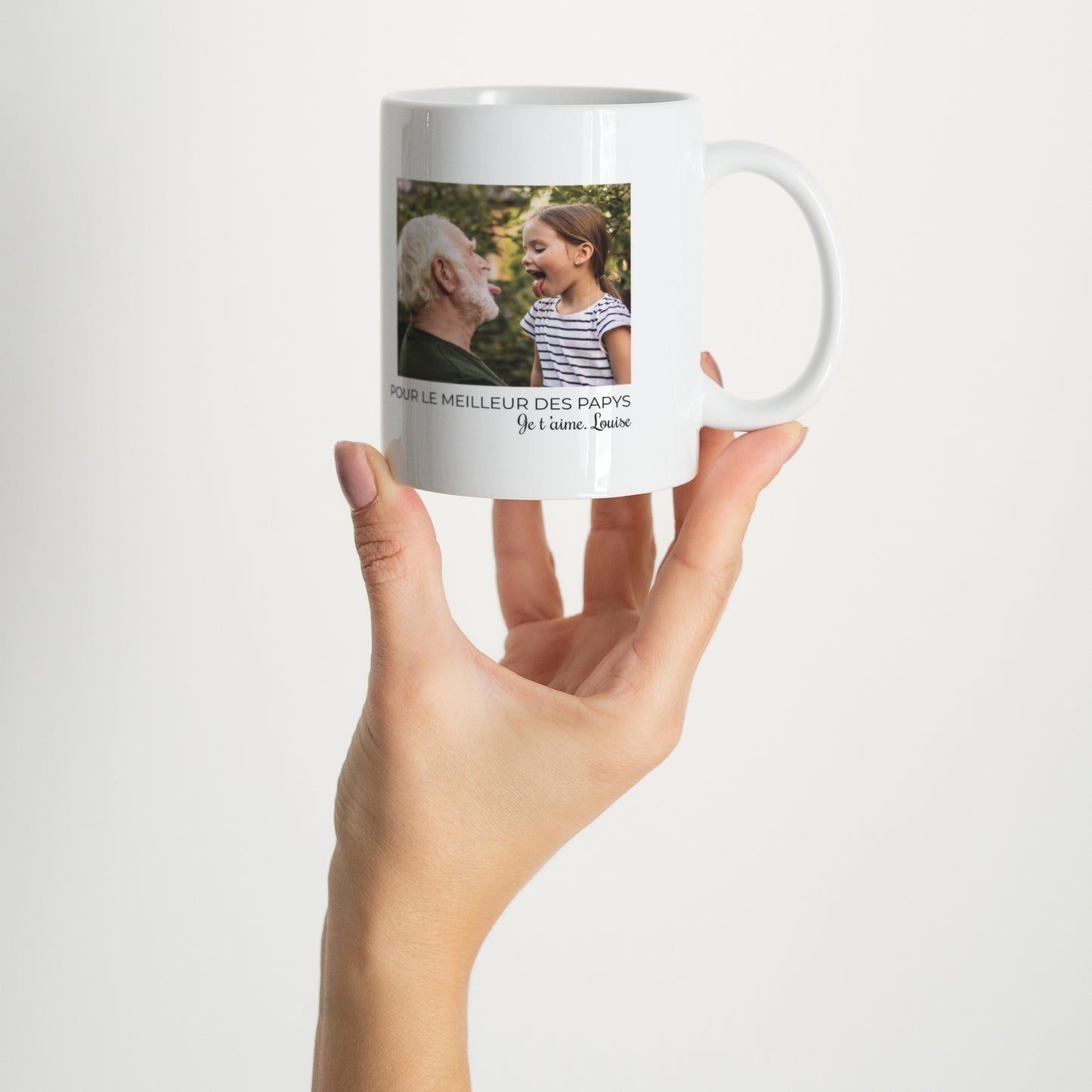 Mug Objets Blanc Papy N°1 photo N° 2