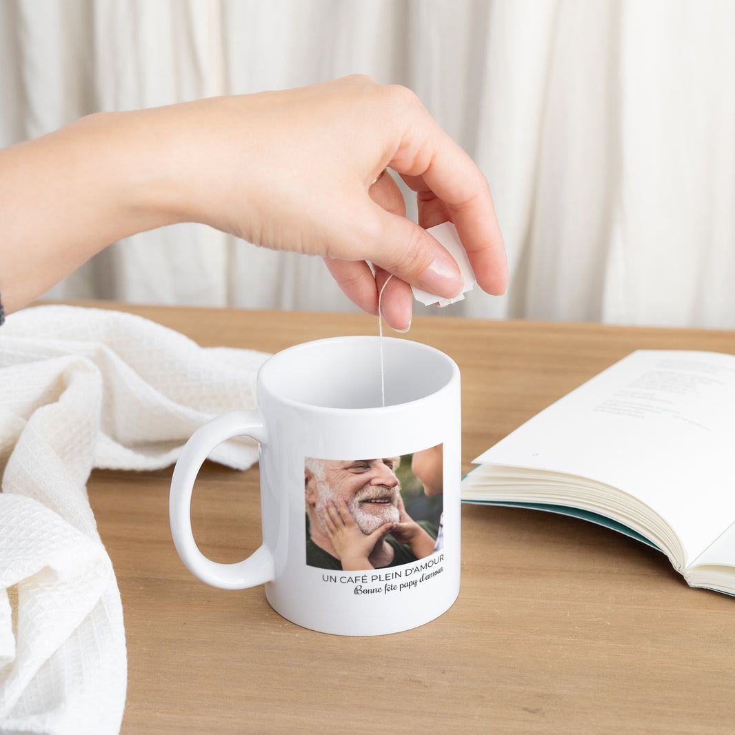 Mug Objets Blanc Papy N°1 photo N° 3