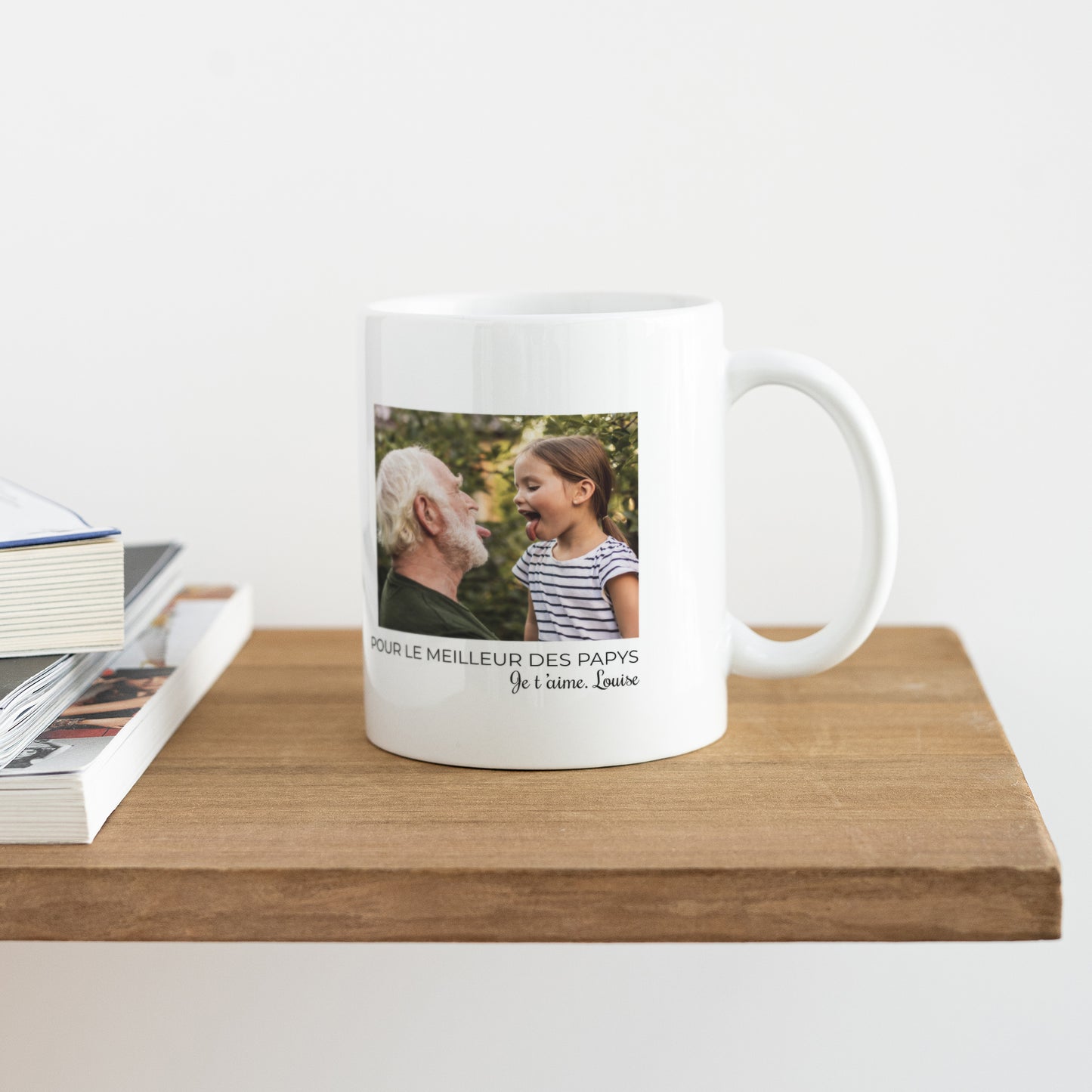 Mug Objets Blanc Papy N°1 photo N° 4