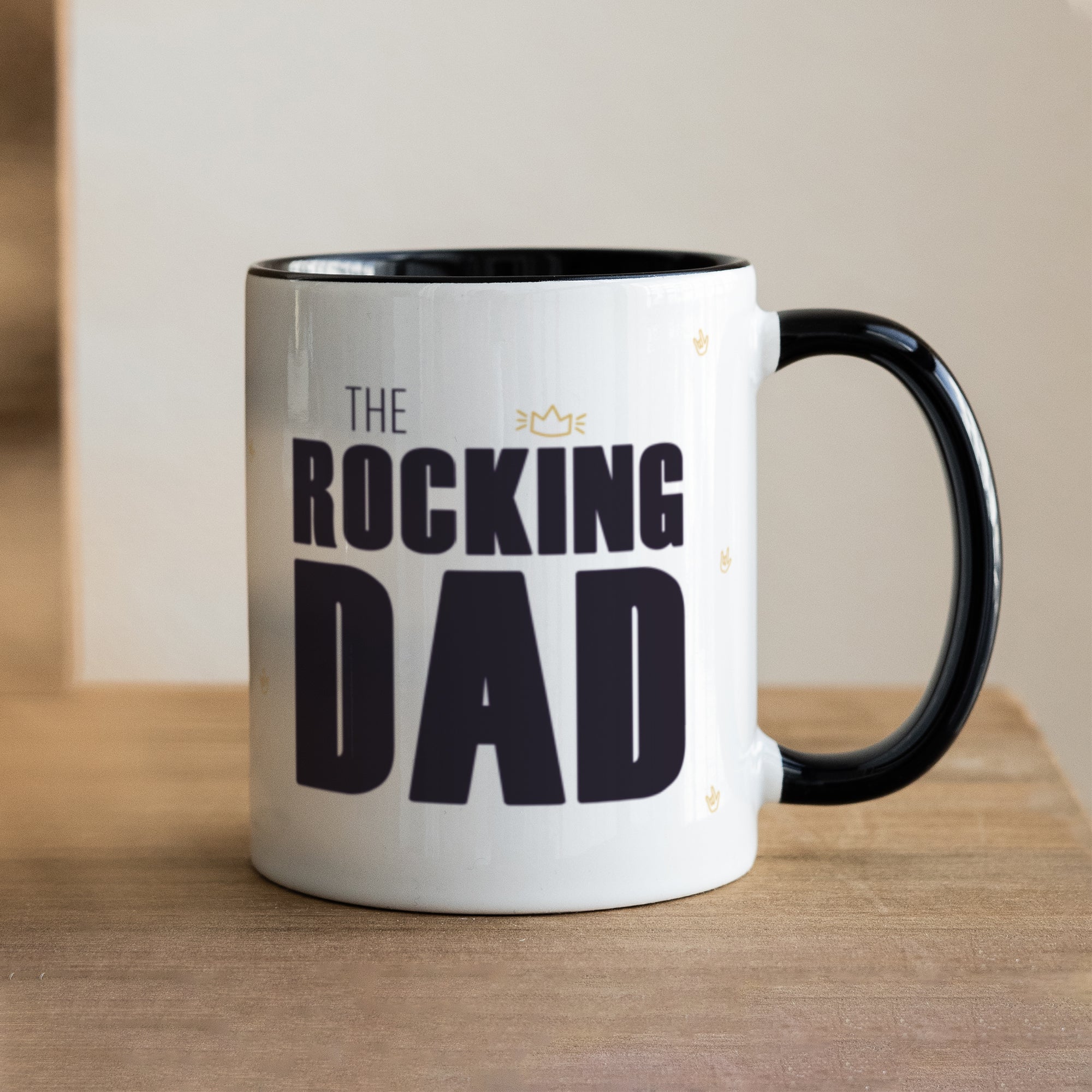 Mug Objets Noir The Rocking Dad photo N° 1