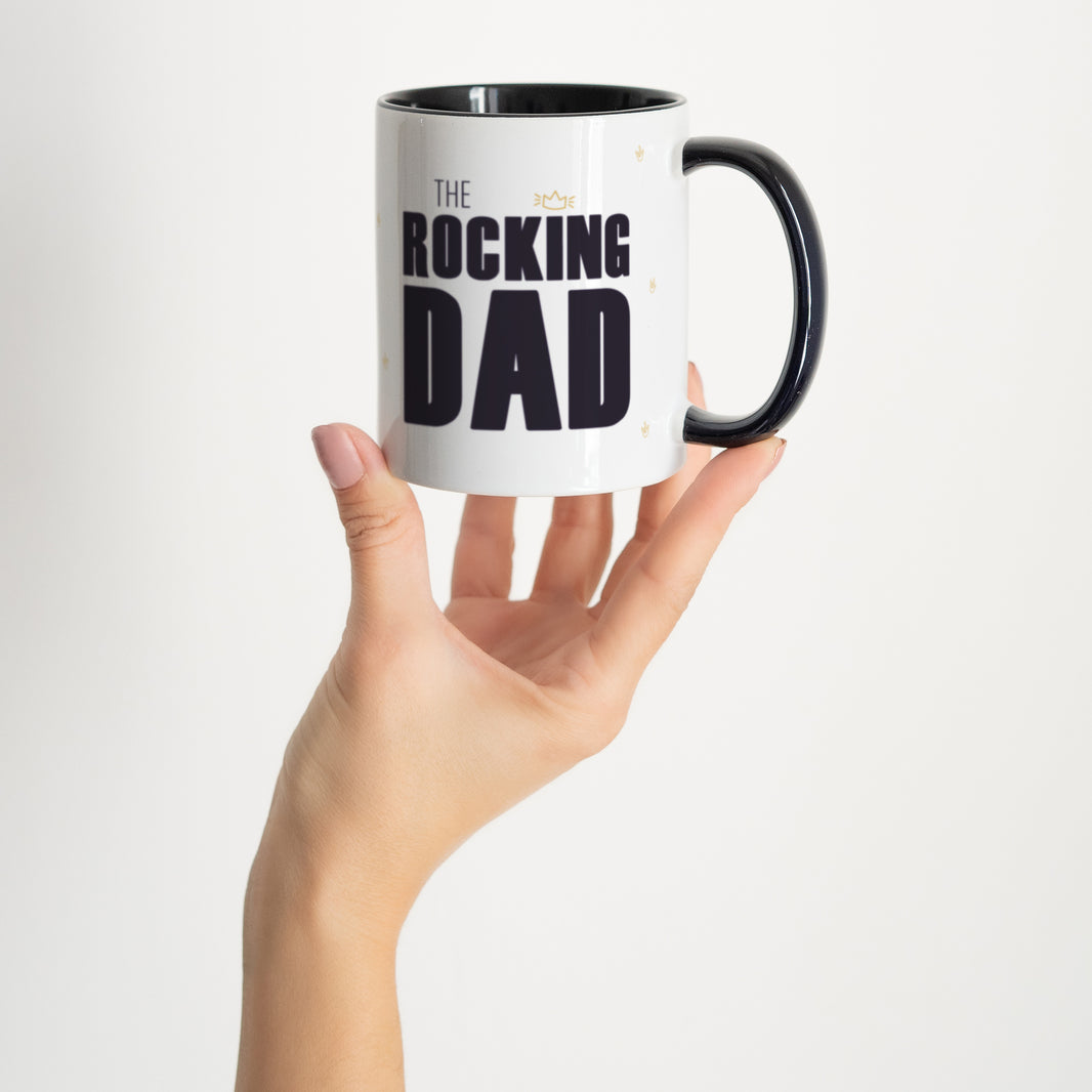 Mug Objets Noir The Rocking Dad photo N° 2