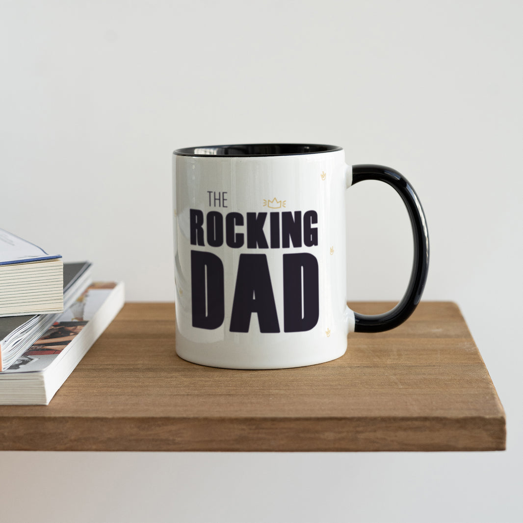 Mug Objets Noir The Rocking Dad photo N° 4