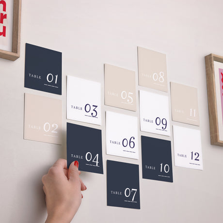 Tirage photo Mariage Lot de 12 Nuances Minimalistes