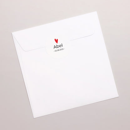 Sticker Naissance Rond Ours et Bateau photo N° 3