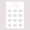 Plan de table Mariage Portrait 60 x 90 cm On se Marie photo N° 2