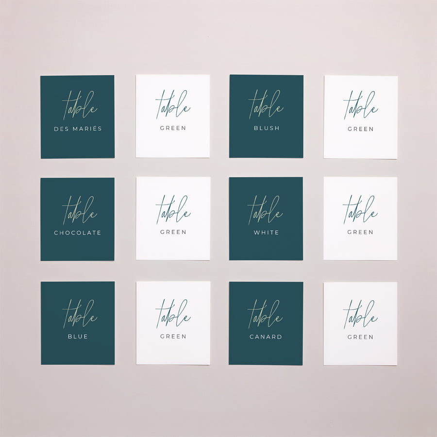 Tirage photo Mariage Lot de 12 Inchyra blue photo