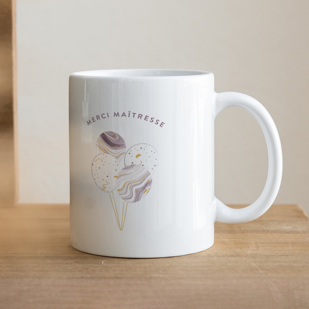 Mug Objets Blanc Ballons photo N° 1