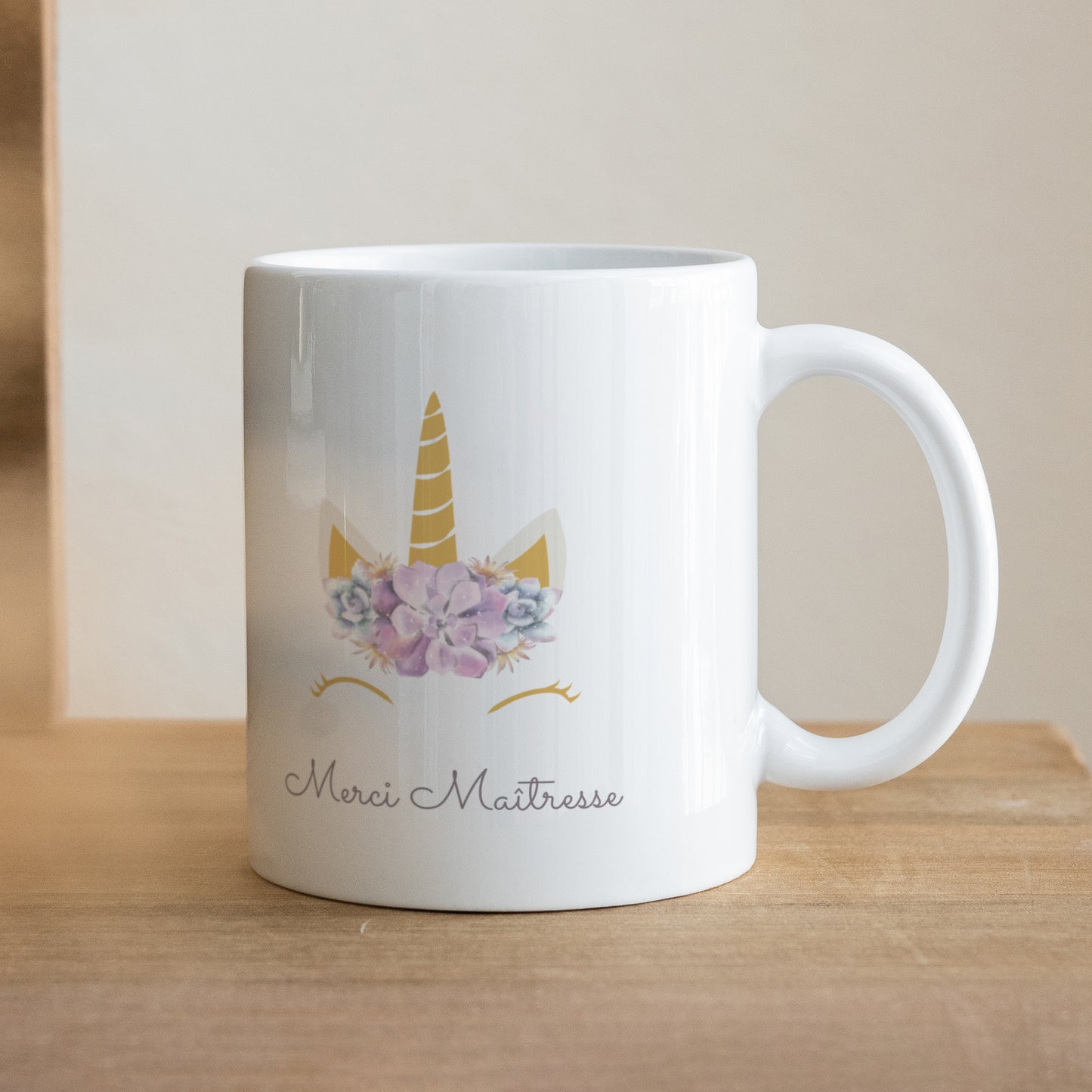 Mug Objets Blanc Super Licorne photo N° 1