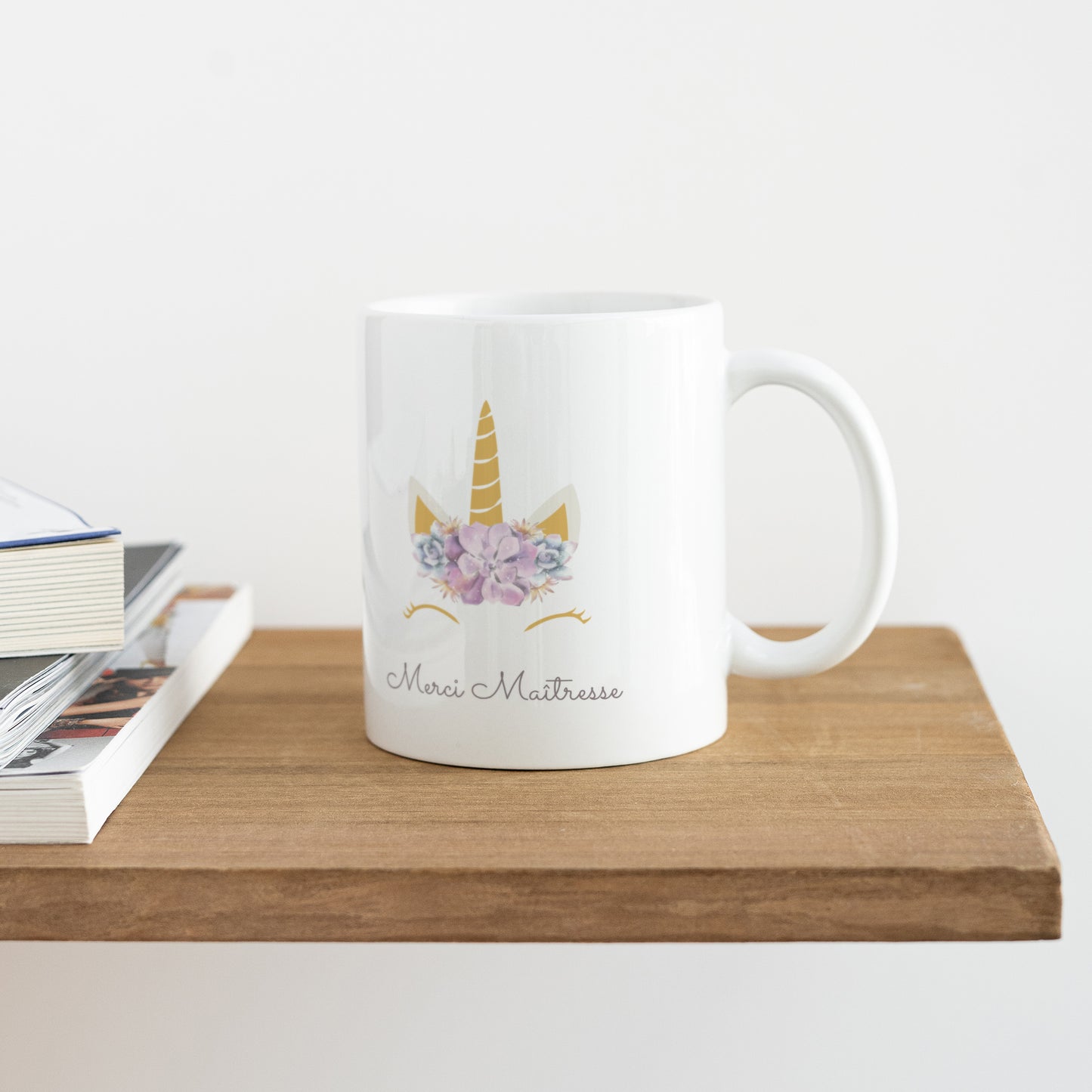 Mug Objets Blanc Super Licorne photo N° 4