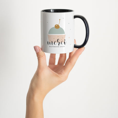 Mug Objets Noir Cup Cake