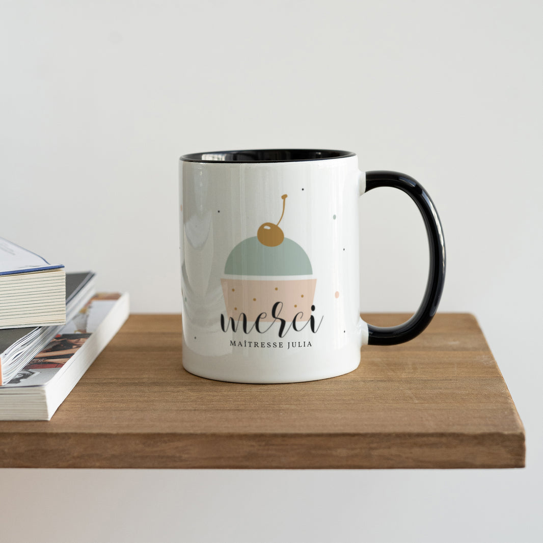 Mug Objets Noir Cup Cake photo N° 4