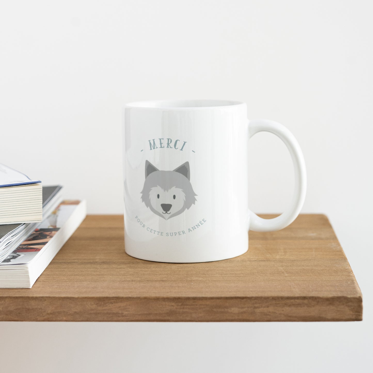 Mug Objets Blanc Petit Loup photo N° 4