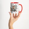 Mug Fin d'année Rouge Photos et forêt photo N° 2