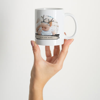 Mug Objets Blanc Petit Renne photo N° 2