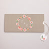 Faire-part Mariage Pochette 2 cartes, étiquette Couronne Champêtre photo N° 1