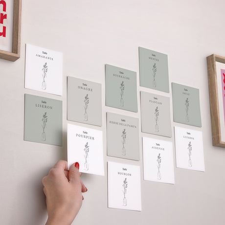 Tirage photo Mariage Lot de 12 Brin d'Amour