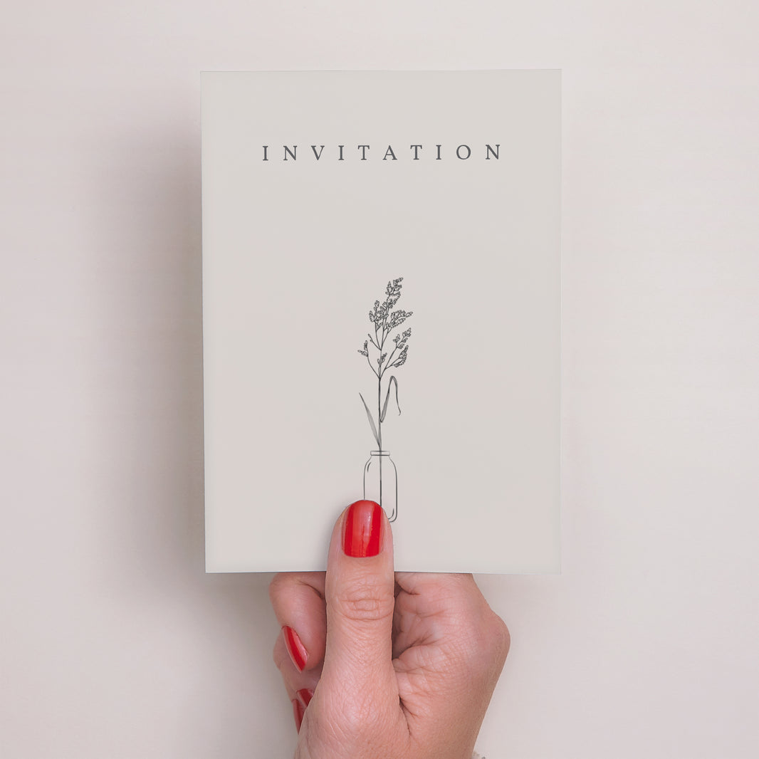 Invitations Mariage Portrait Brin d'Amour photo N° 2