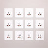 Tirage photo Mariage Lot de 12 Couronne Marsala photo N° 1