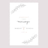 Panneau bienvenue Mariage Portrait 60 x 90 cm Calligraphie Cannelle photo N° 2