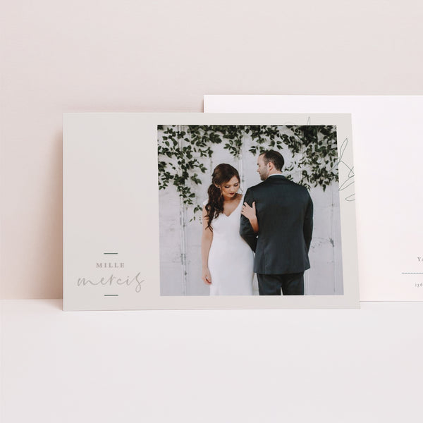 Remerciements Mariage Paysage Eucalyptus photo