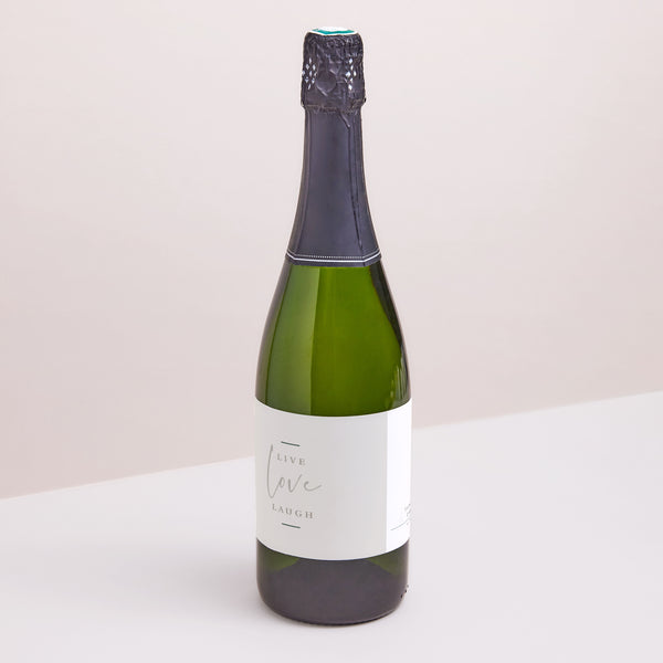 Etiquette bouteille Mariage Paysage Eucalyptus photo