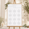 Plan de table Mariage Portrait 60 x 90 cm Eucalyptus photo N° 1