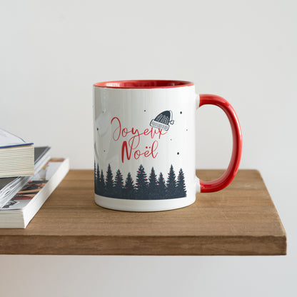 Mug Objets Rouge Forêt de Sapins photo N° 4