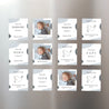 Remerciements Baptême Lot de 12, magnétique Artsy-Craftsy photo N° 1