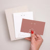 Faire-part Mariage 3 cartes, ruban Esprit bohème photo N° 3