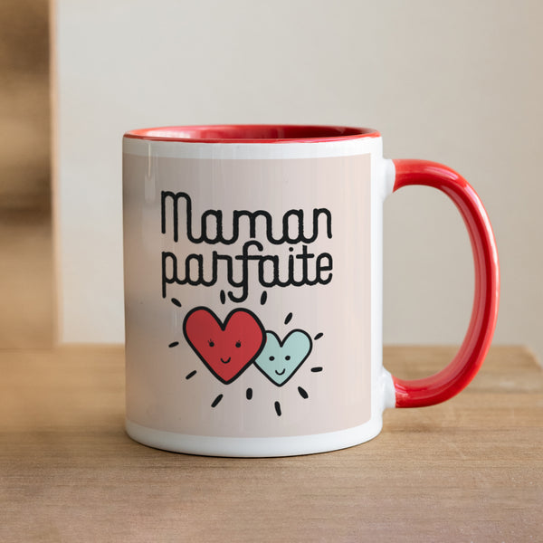 Mug Objets Rouge Maman Parfaite photo