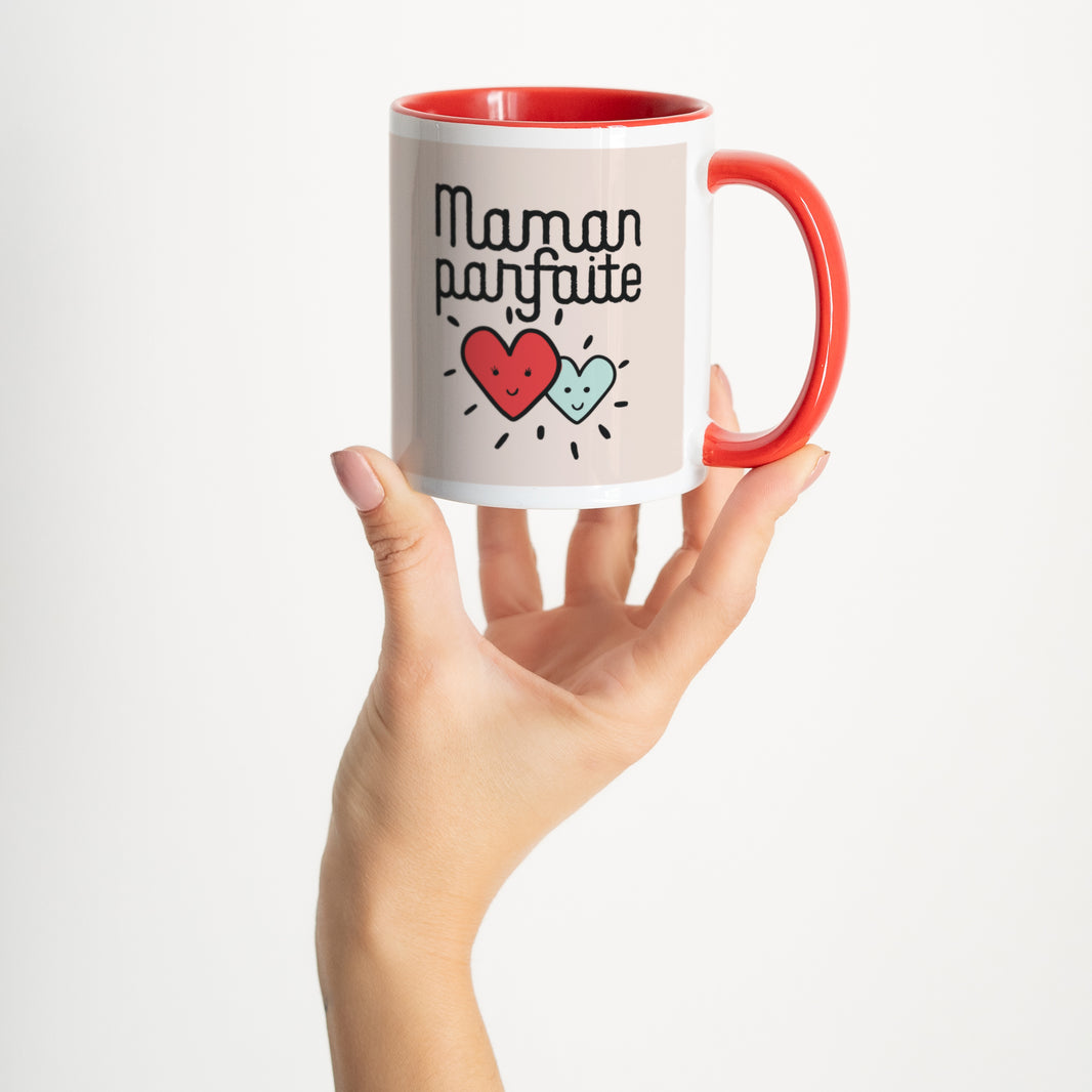 Mug Objets Rouge Maman Parfaite photo N° 2