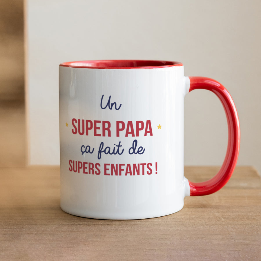 Mug Objets Rouge Super Top photo