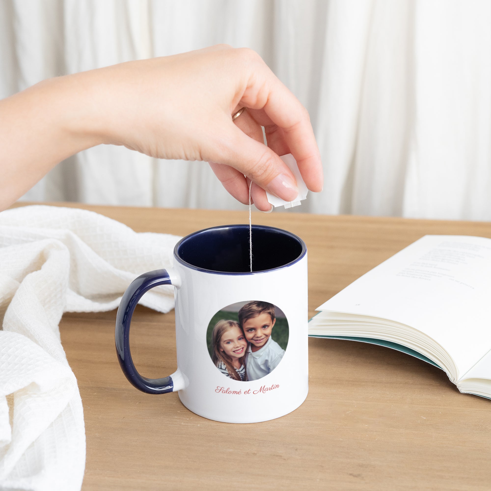 Mug Objets Bleu Supers Heros photo N° 3