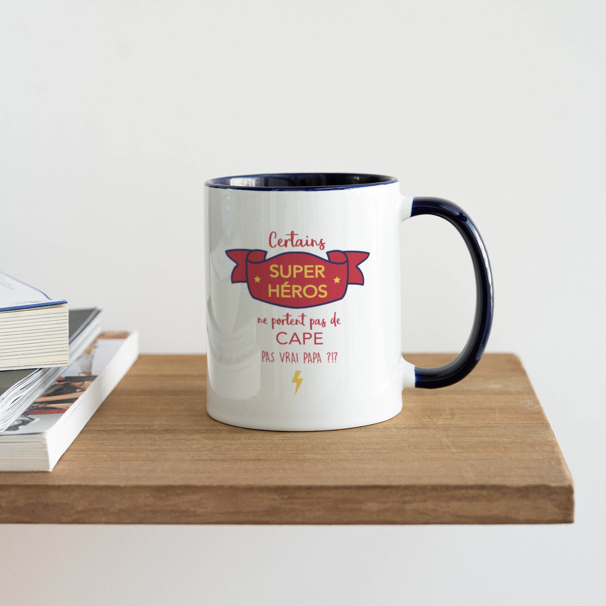 Mug Objets Bleu Supers Heros photo N° 4