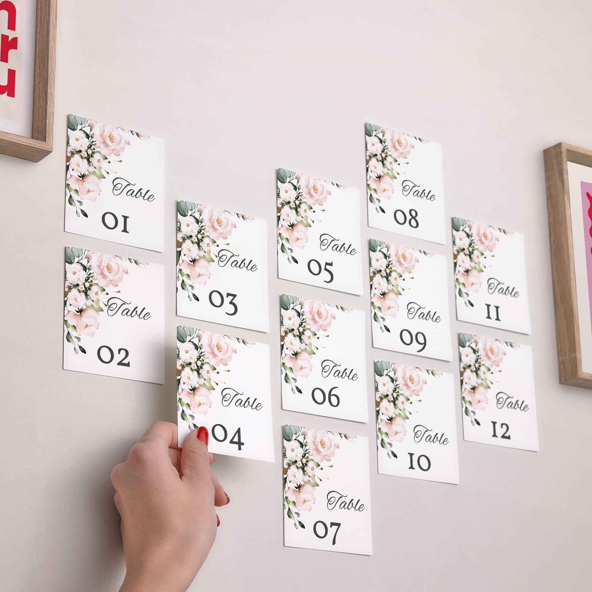 Tirage photo Mariage Lot de 12 Romantique Kraft photo N° 2
