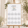 Plan de table Mariage Portrait Romantique Kraft photo N° 1