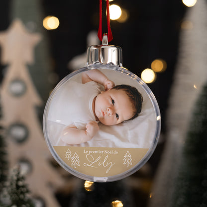 Boule de Noël Fin d'année Ronde Jolis Vecteurs de Noël photo N° 1