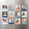 Tirage photo Fin d'année Lot de 12, magnétique Jolis Vecteurs de Noël photo N° 1