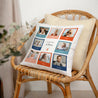 Coussin Fin d'année Beige naturel Jolis Vecteurs de Noël photo N° 2