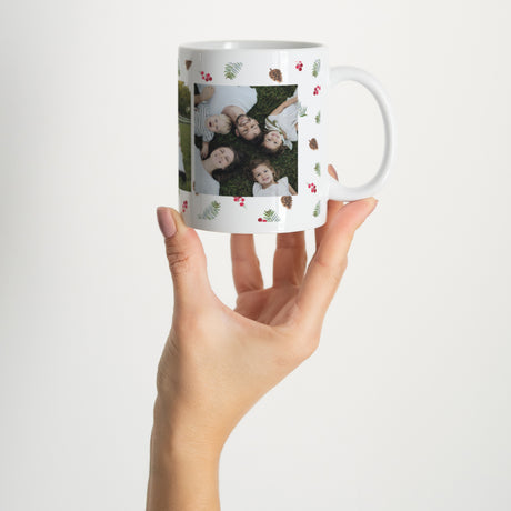 Mug Objets Blanc Photo et forêt blanc