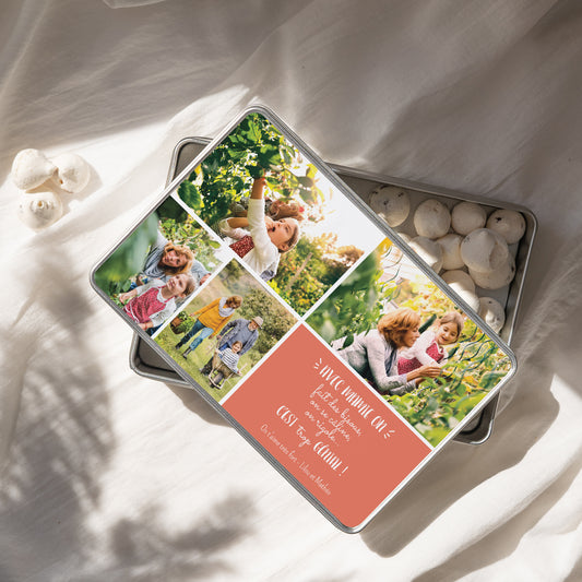 Boite métallique Objets Rectangle Mamie gourmande photo