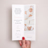 Faire-part Naissance Marque-page photo Boutons d'une Rose photo N° 2