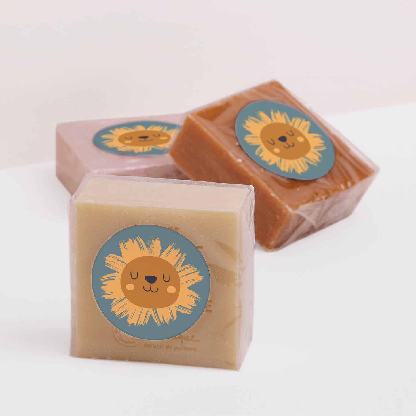 Sticker Naissance Rond Petit Lion photo N° 2