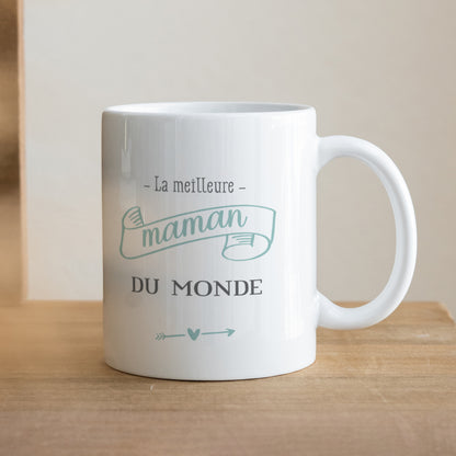 Mug Objets Blanc Meilleure maman du monde photo N° 1