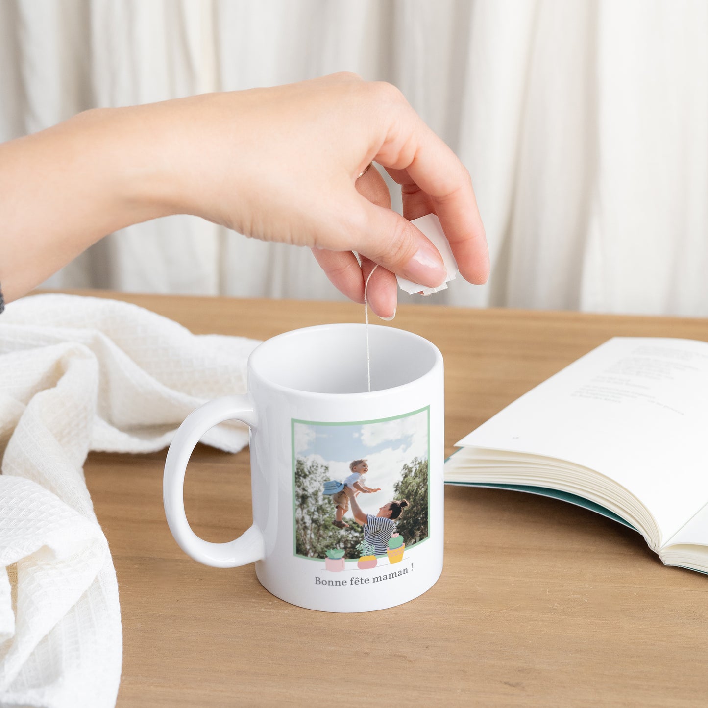 Mug Objets Blanc Maman trop géniale photo N° 3