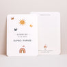 Carte étape bébé Naissance Lot de 12 Arc-en-ciel Fille photo N° 4
