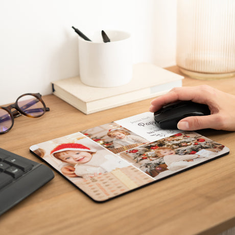 Tapis de souris Fin d'année Rectangle Photomontage