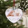 Boule de Noël Fin d'année Cœur Photomontage photo N° 1